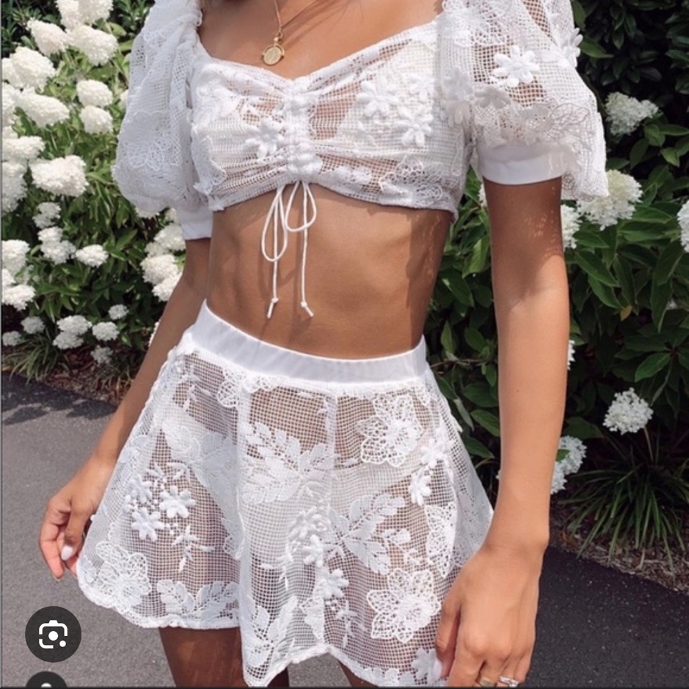 Daisy skater skirt and top for love and lemons